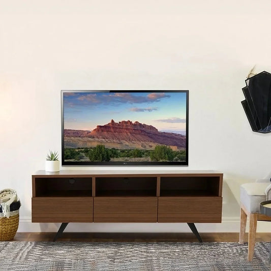 ترابيزة تليفزيون خشب كونتر، 150*40*55 سم