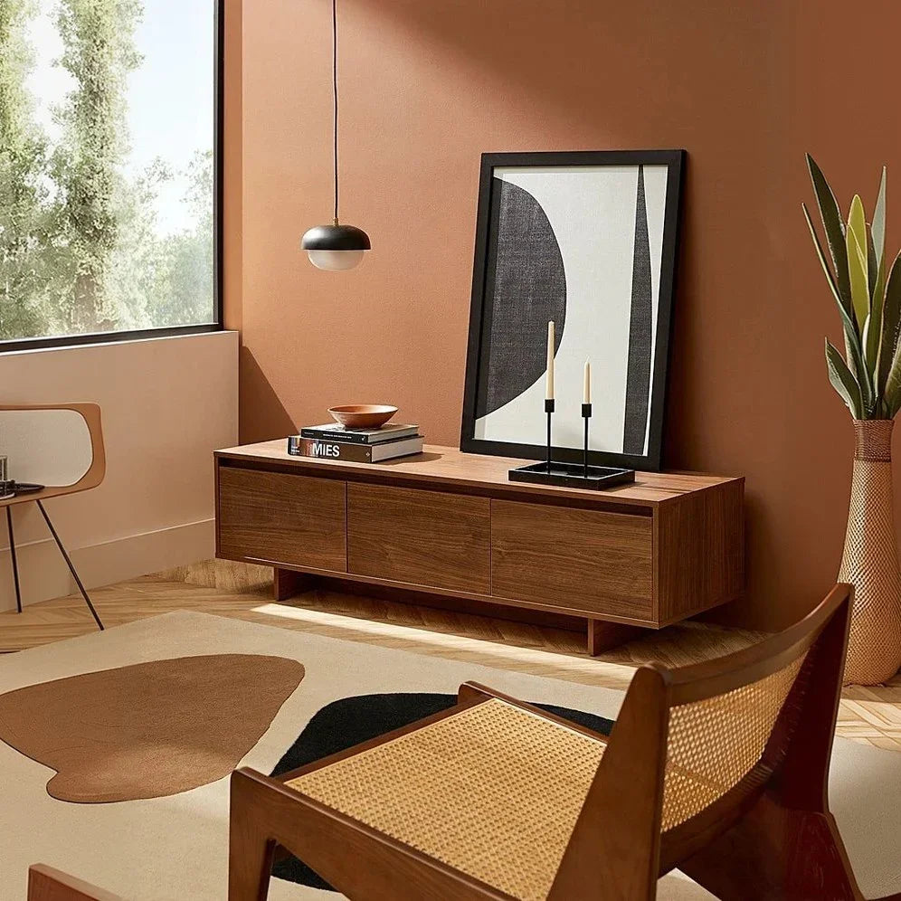 ترابيزة تليفزيون خشب كونتر، 150*40*50 سم