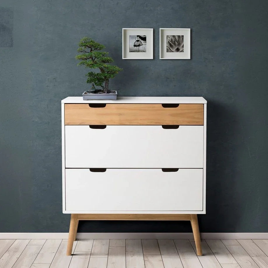 وحدة أدراج خشب كونتر وموسكي، 60*35*80 سم