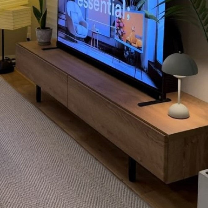 ترابيزة تليفزيون خشب كونتر وزان، 160*40*50 سم