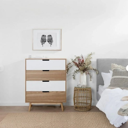 وحدة أدراج خشب كونتر و موسكي، 60*35*80 سم