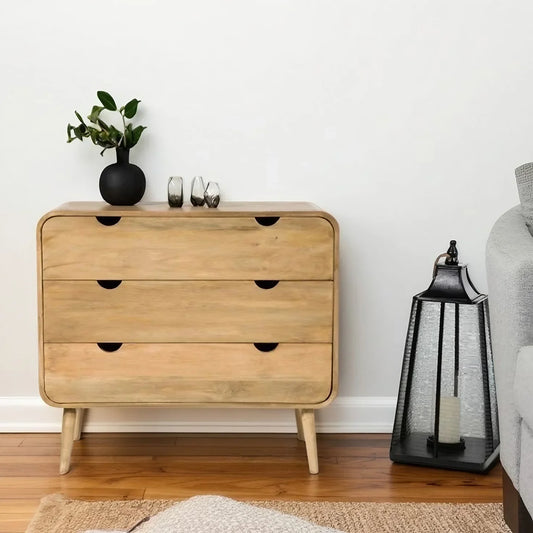 وحدة أدراج خشب كونتر و موسكي، 70*35*80 سم