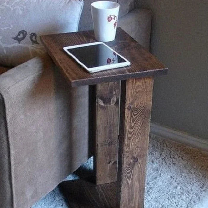 ترابيزة جانبية خشب موسكي، 30*25*60 سم