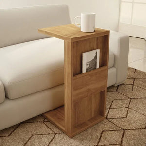 ترابيزة جانبية خشب كونتر، 30*25*60 سم