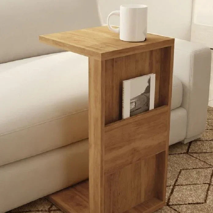 ترابيزة جانبية خشب كونتر، 30*25*60 سم