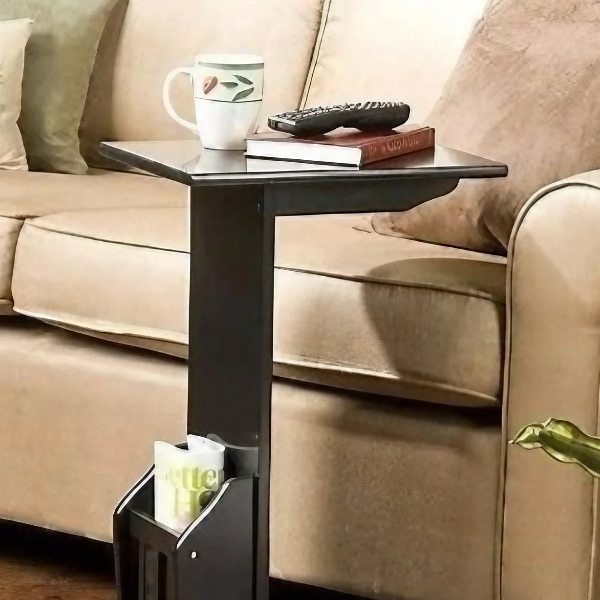 ترابيزة جانبية خشب ام دي اف، 30*25*60 سم