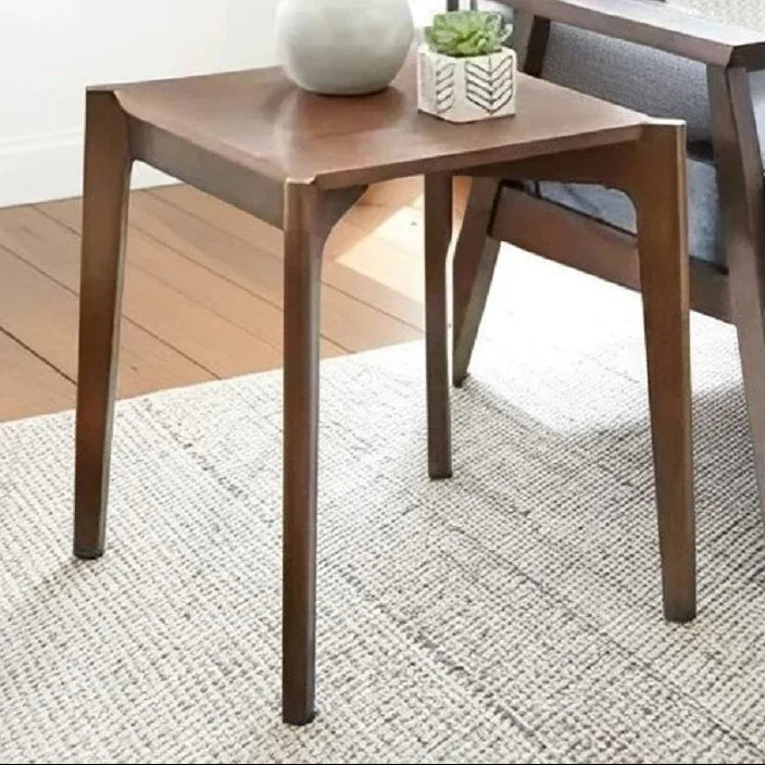 ترابيزة جانبية خشب كونتر، 40*40*50 سم