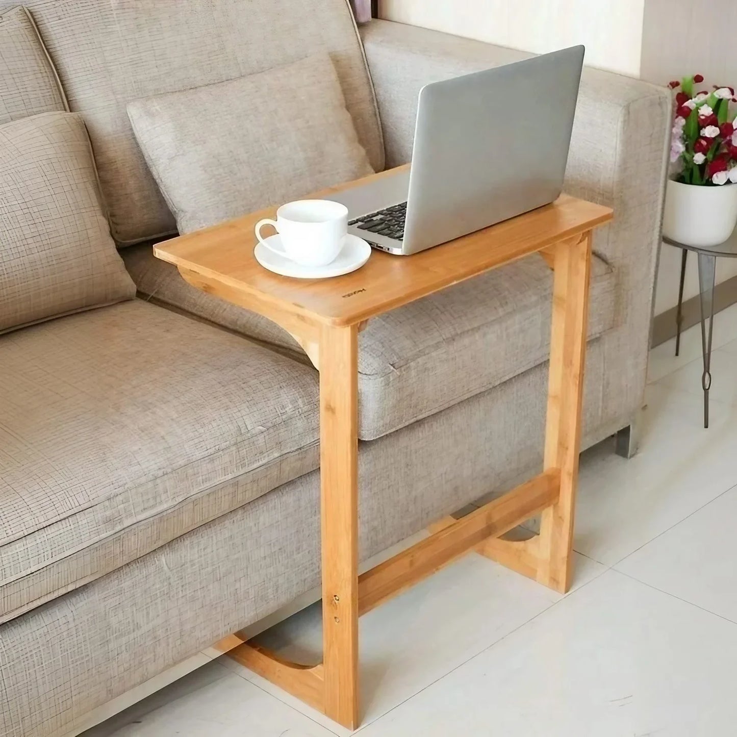 ترابيزة جانبية خشب كونتر وموسكي، 50*40*60 سم