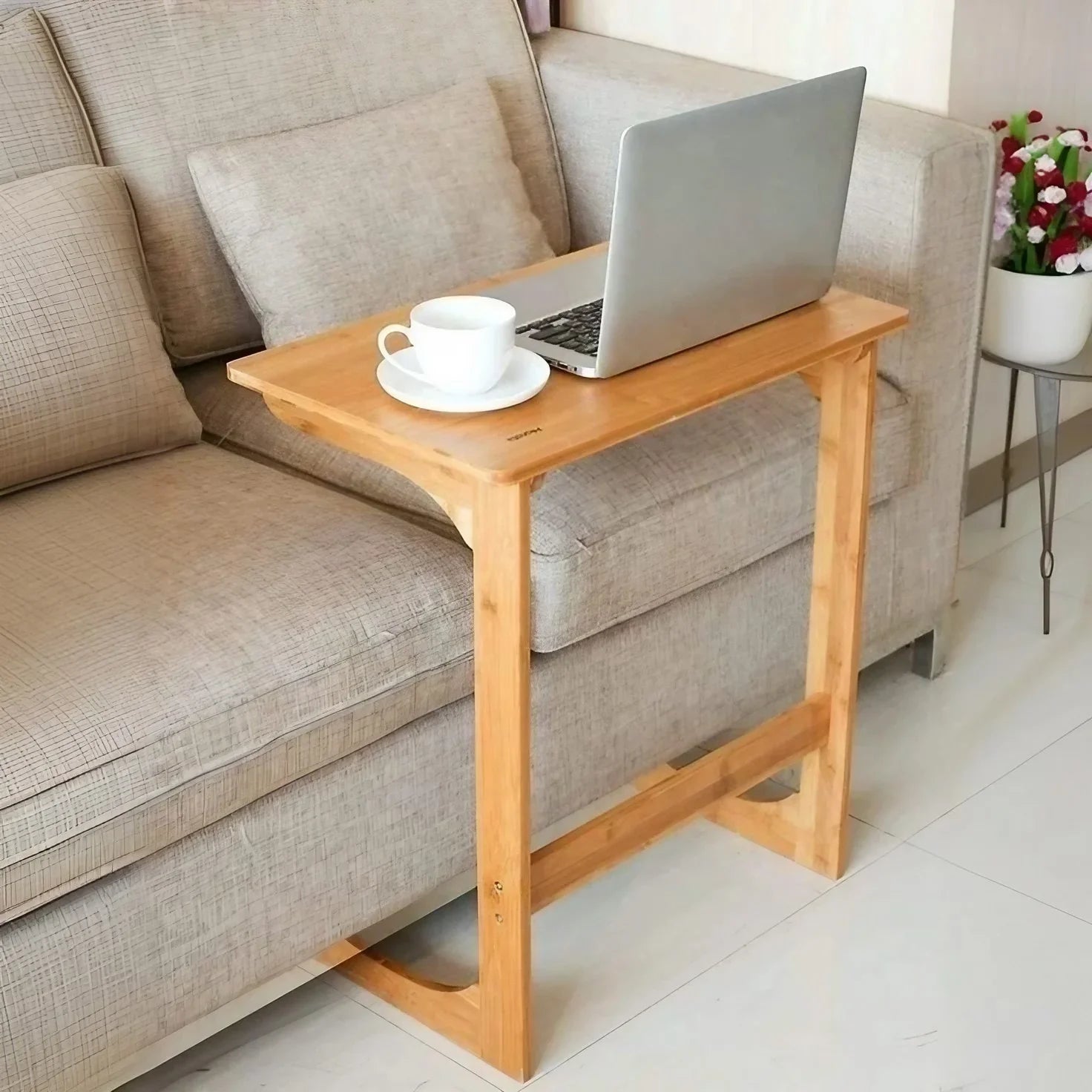 ترابيزة جانبية خشب كونتر وموسكي، 50*40*60 سم