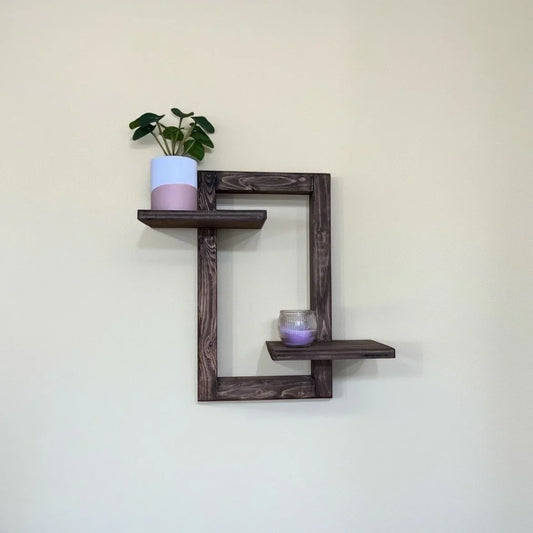 رف حائط خشب موسكي، 30*12.5*50 سم