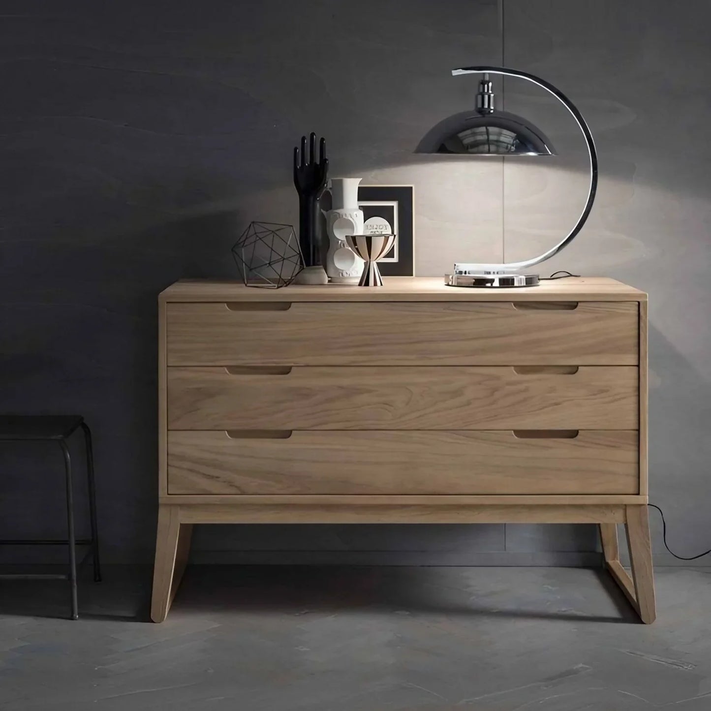 وحدة أدراج خشب كونتر و موسكي، 70*35*65 سم