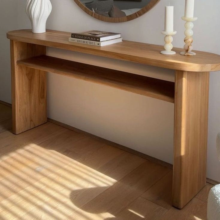 كونسول خشب كونتر وزان، 120*35*90 سم