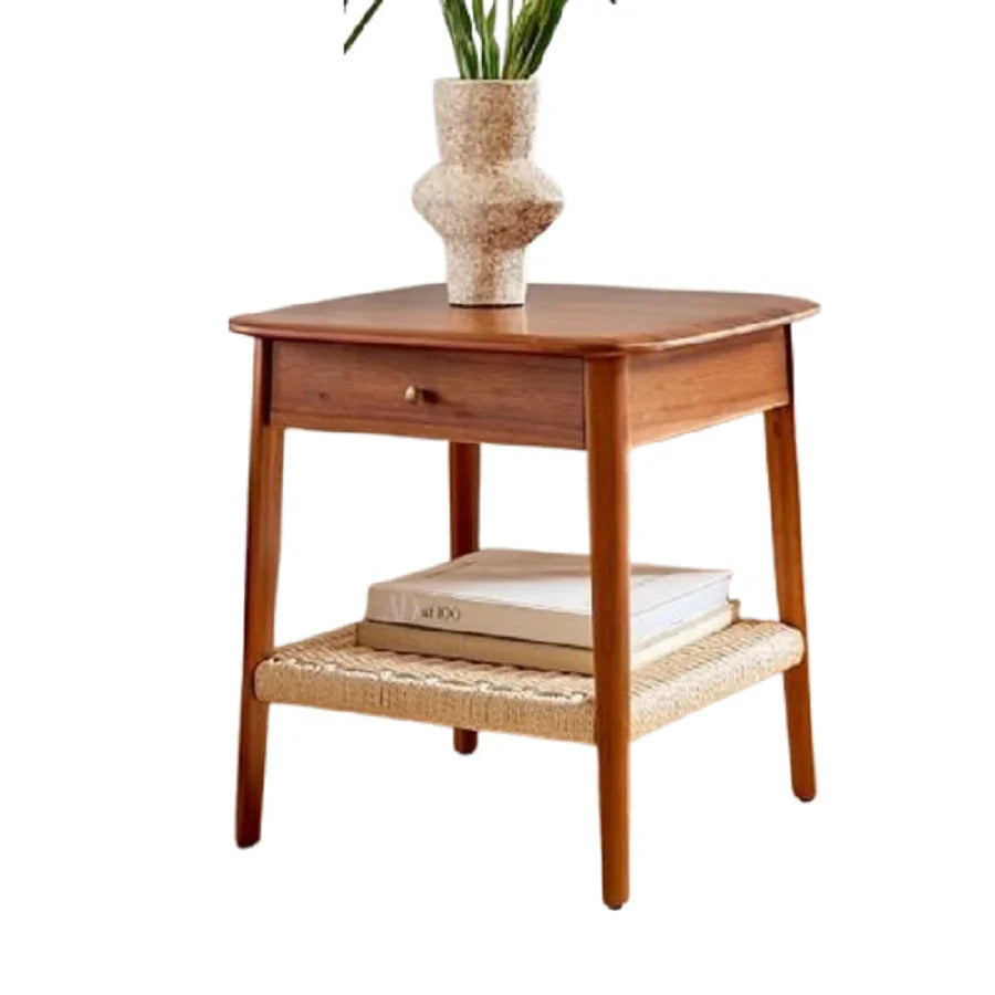 ترابيزة جانبية خشب كونتر، 45*45*60 سم