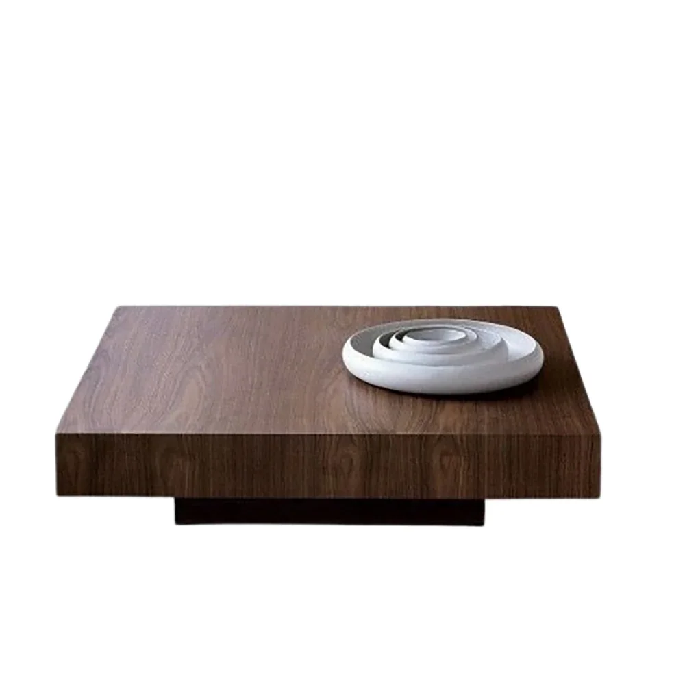 ترابيزة قهوة خشب كونتر، 70*70*25 سم