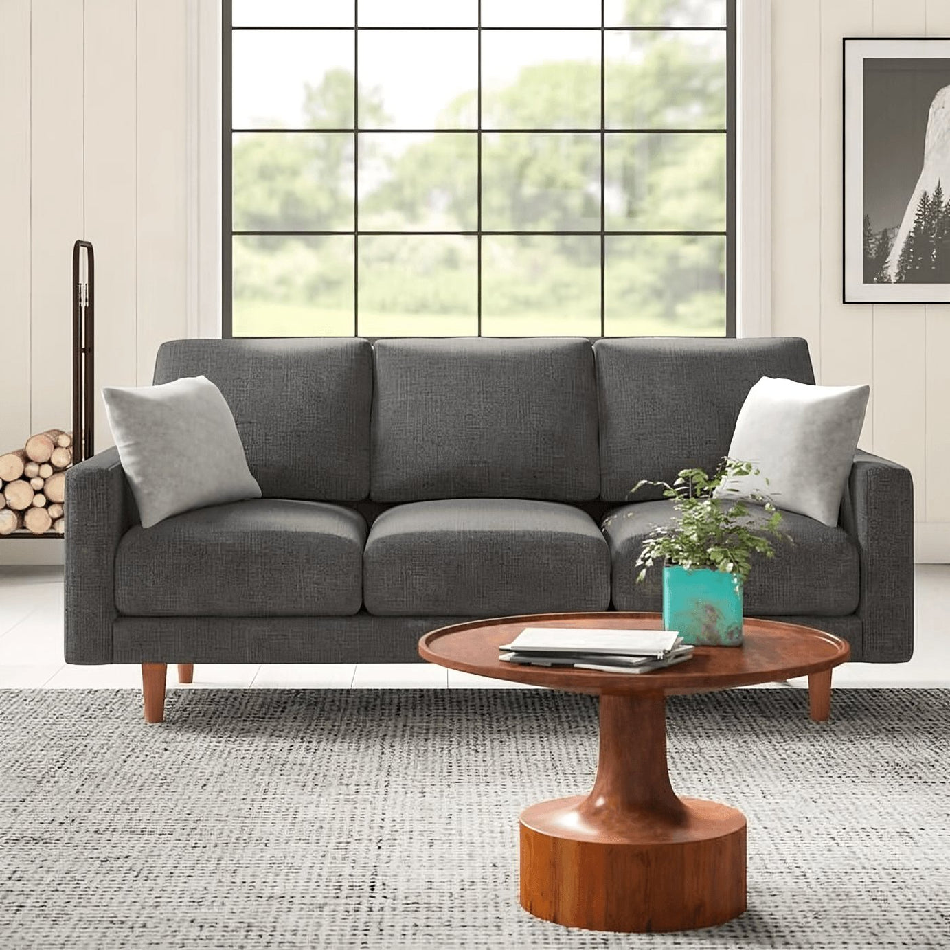 طقم كنب خشب زان - MAS59 - Homix