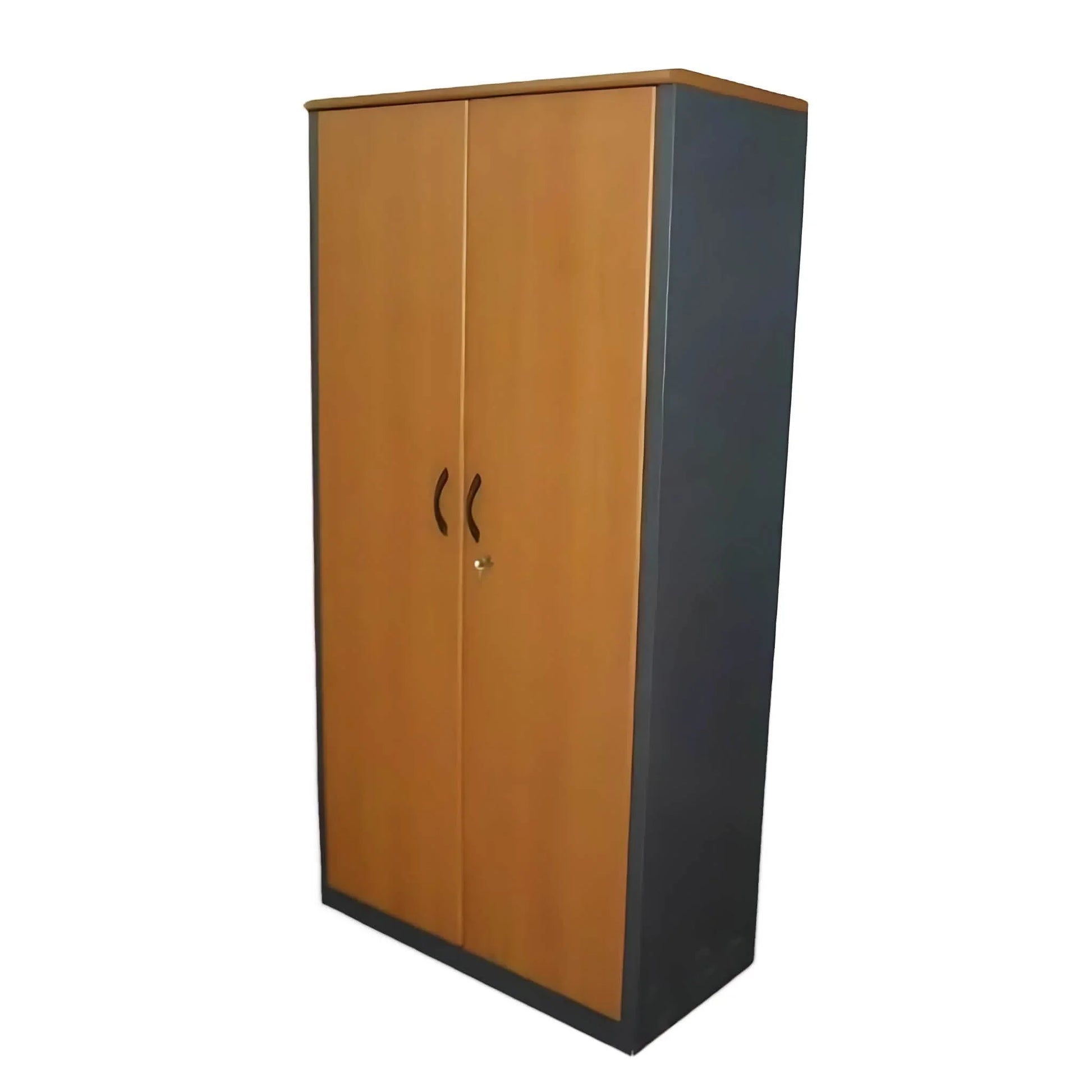 دولاب معدن و خشب، 80*40*180 سم