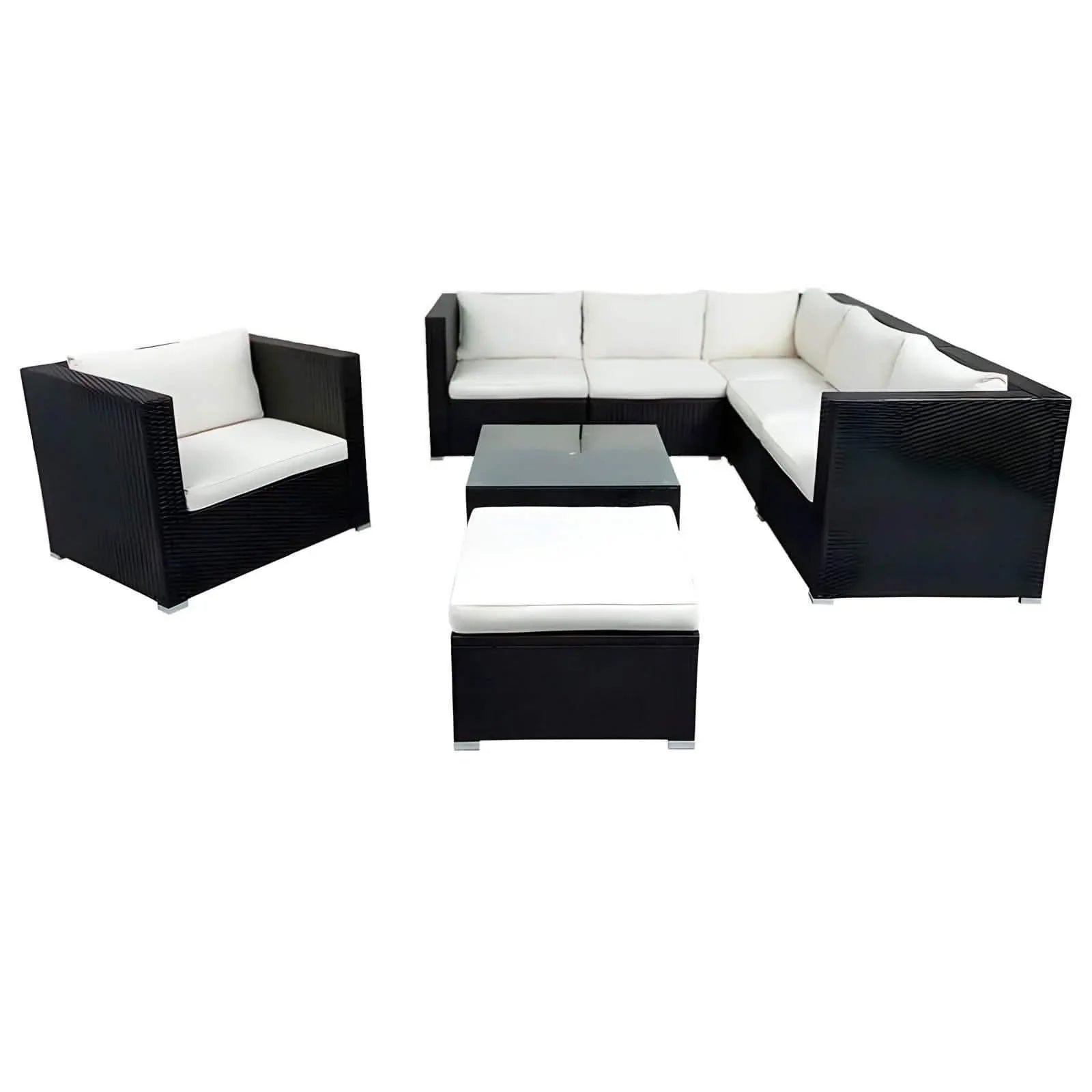 طقم خارجي معدن و راتان - OSR54 Oscar Rattan