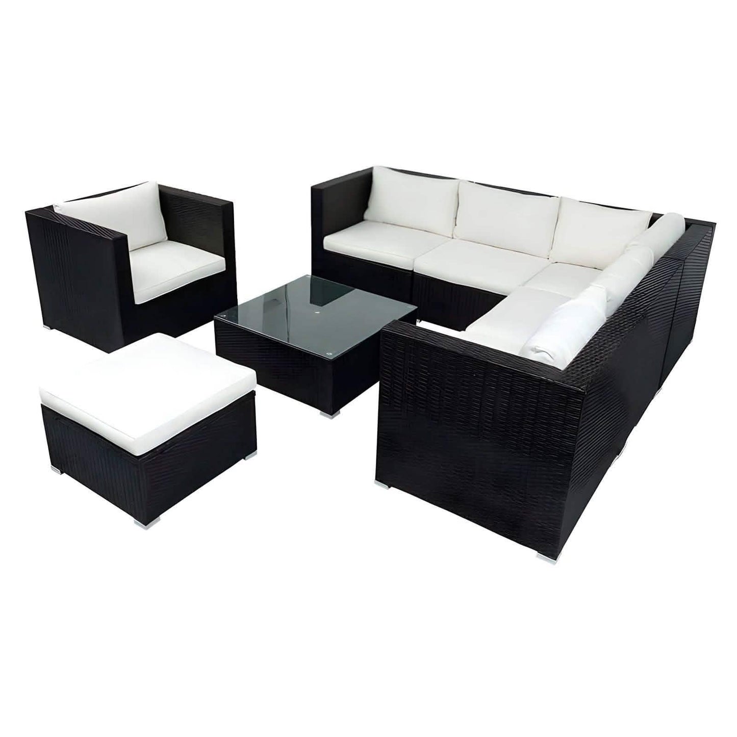 طقم خارجي معدن و راتان - OSR54 Oscar Rattan