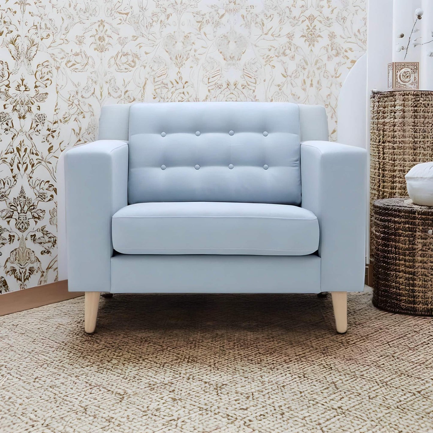 كرسي خشب زان أحمر، 80*60*75 سم