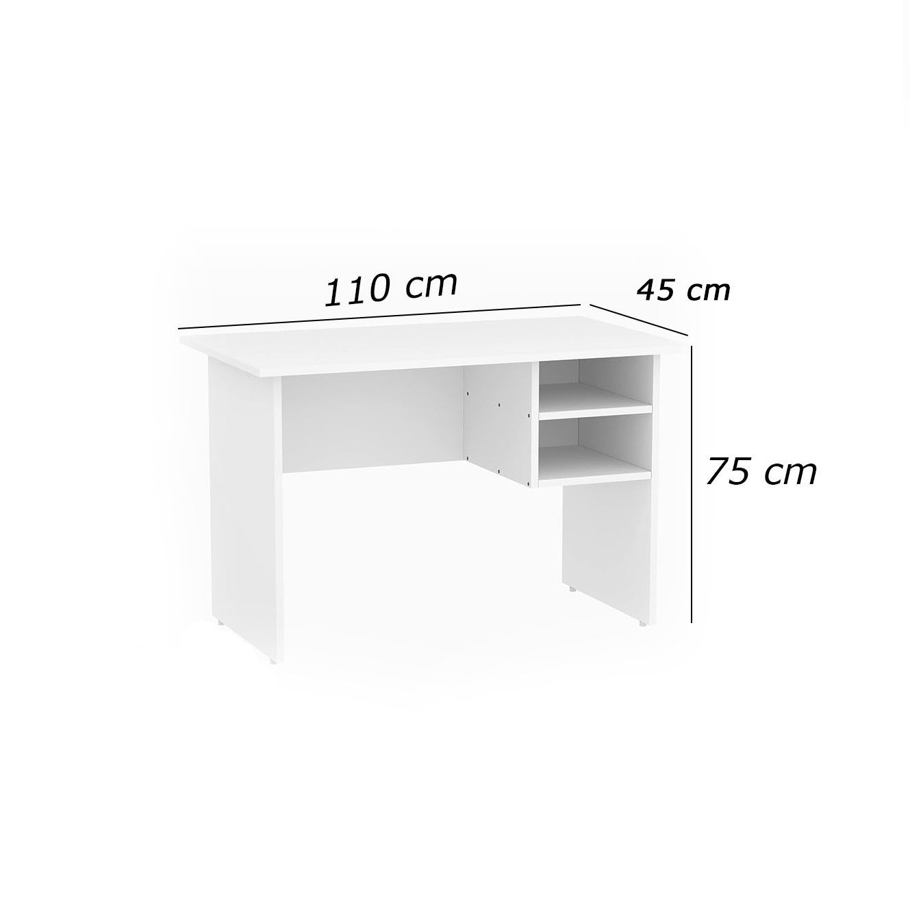 مكتب ام دي اف 110*45*75 سم - FUN357