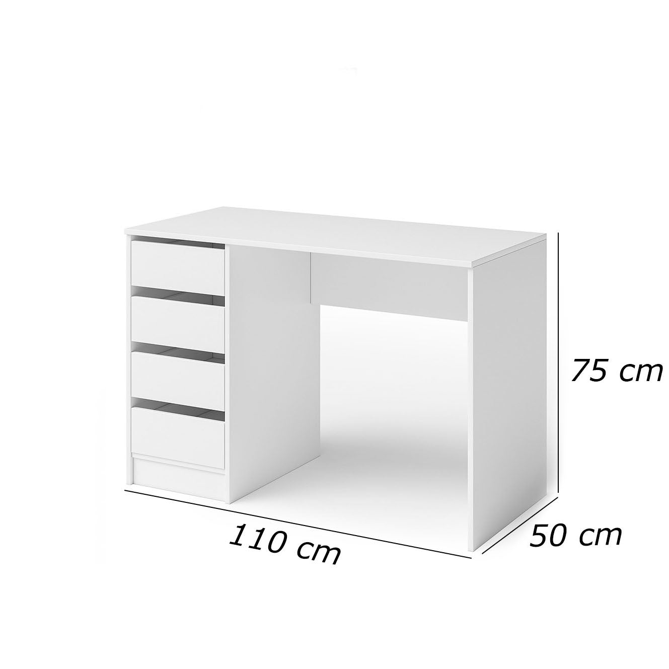 مكتب ام دي اف 110*50*75 سم - FUN272