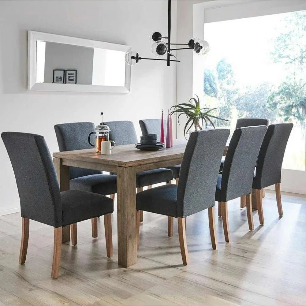 طقم سفرة ام دي اف، 9 قطع