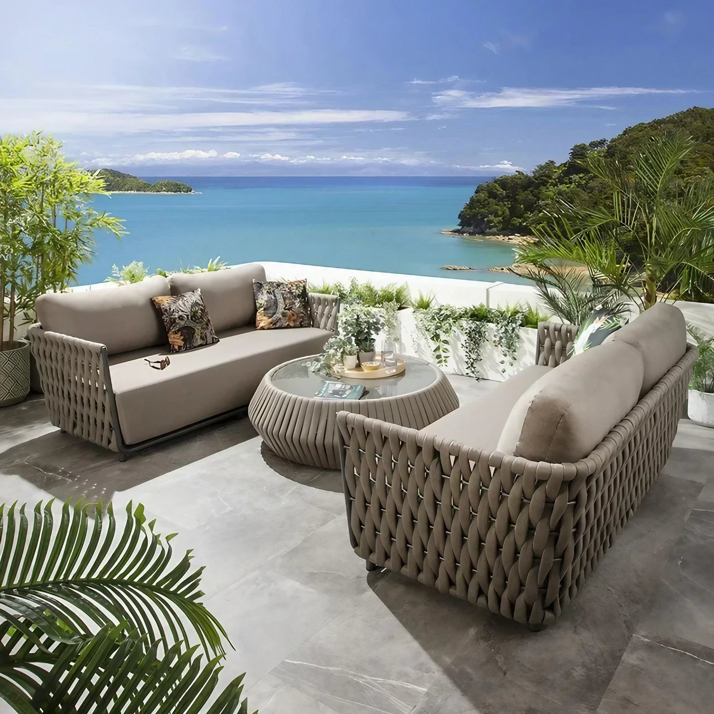 طقم خارجي ستيل و دوبار، 3 قطع