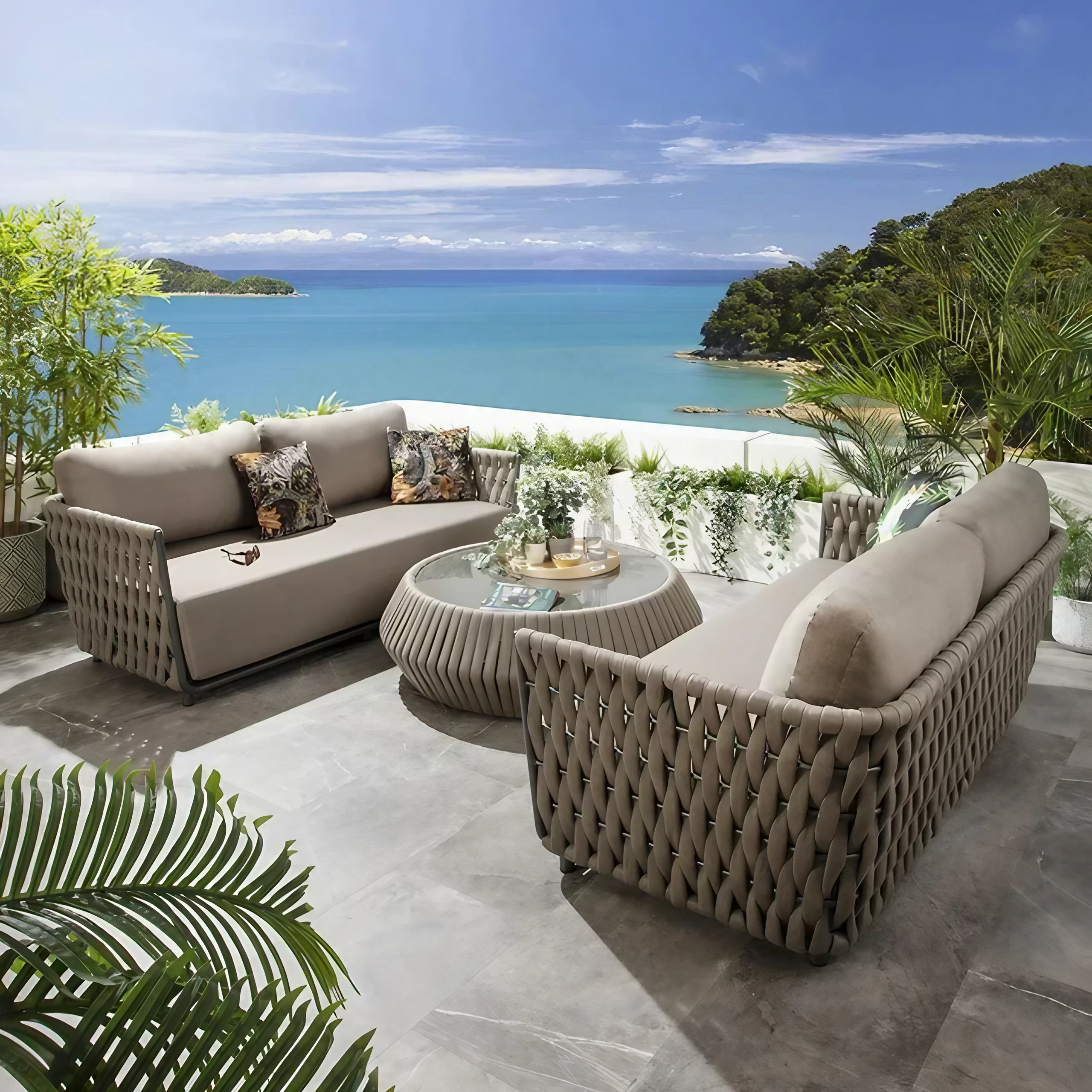 طقم خارجي ستيل و دوبار، 3 قطع