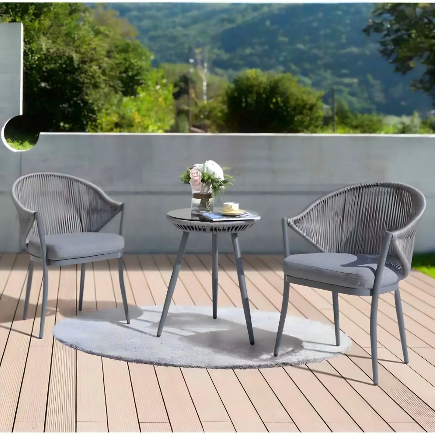 تسوق الأن من هومكس  طقم خارجي حديد ودوبار - FAD54 بأفضل سعر وأفضل جودة