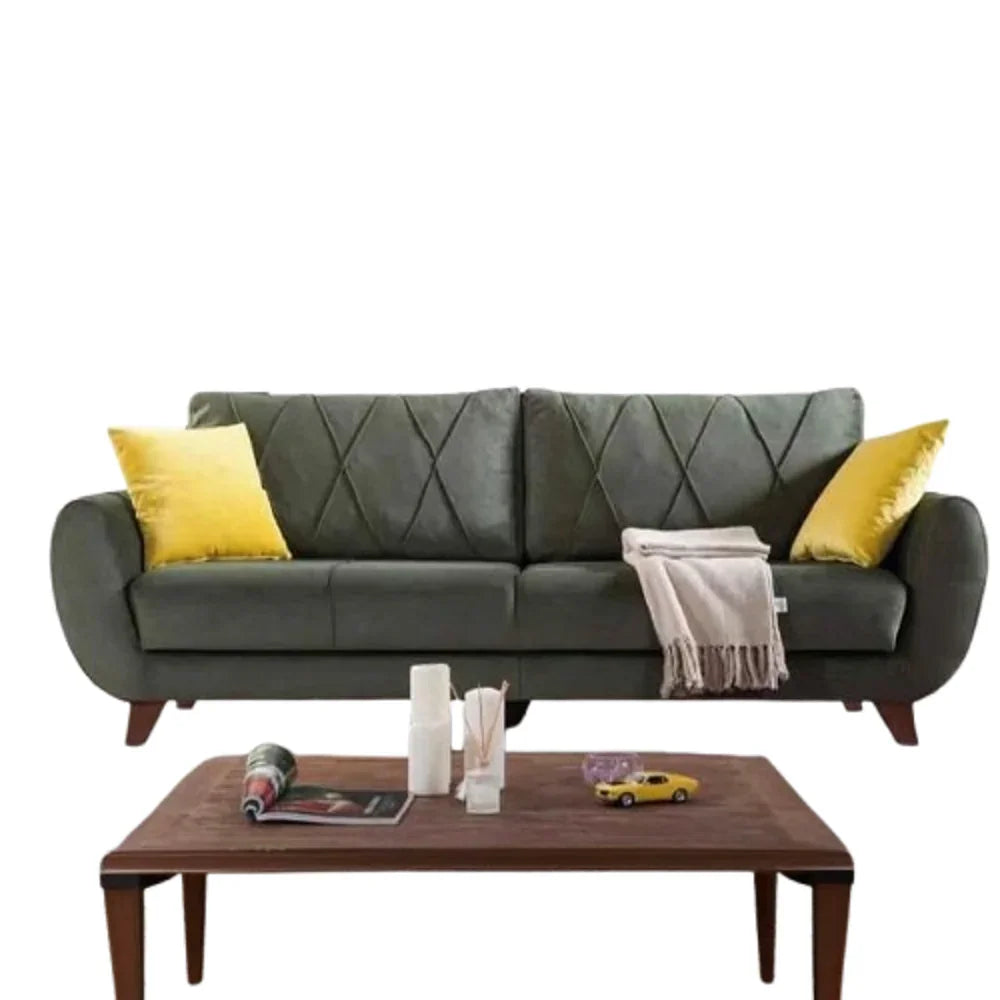 كنبة سرير خشب زان أحمر، 200*60*80 سم