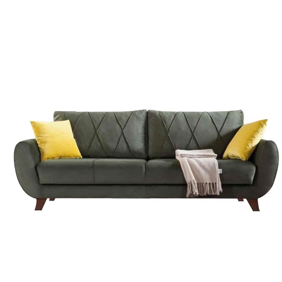 كنبة سرير خشب زان أحمر، 200*60*80 سم