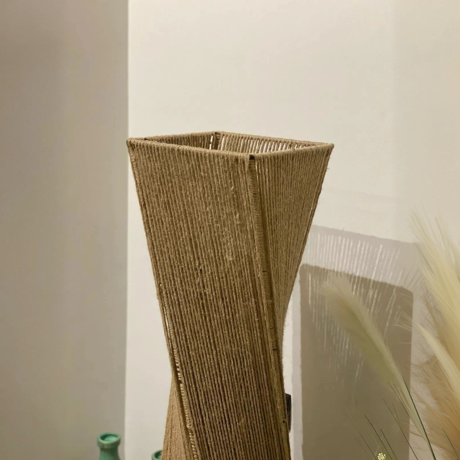 أباجورة أرضية خيوط خيش، 25*60 سم