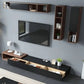 طقم ترابيزات بأرفف تخزين ام دي اف اسباني - FUR22 - Homix