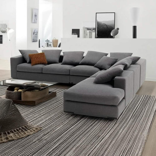 ركنة خشب زان أحمر، 350*220*75 سم