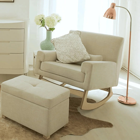 كرسي استرخاء خشب زان 80*70*90 سم - IST2 - Homix