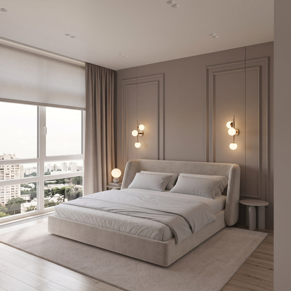 سرير فردي خشب كونتر، 120*195*100 سم