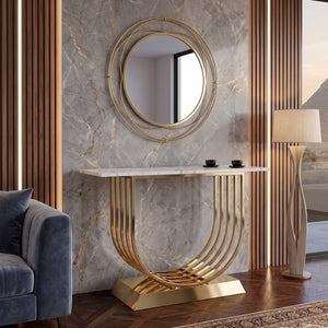 كونسول بسطح رخام، 120*40*90 سم