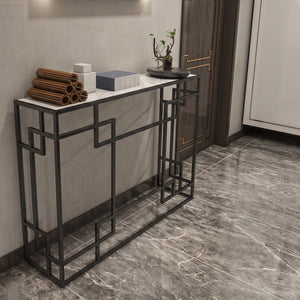 كونسول ستيل ورخام، 120*35*90 سم