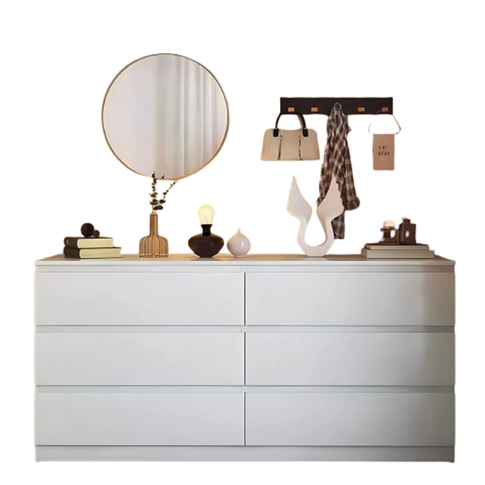 وحدة أدراج خشب ام دي اف، 120*40*80 سم