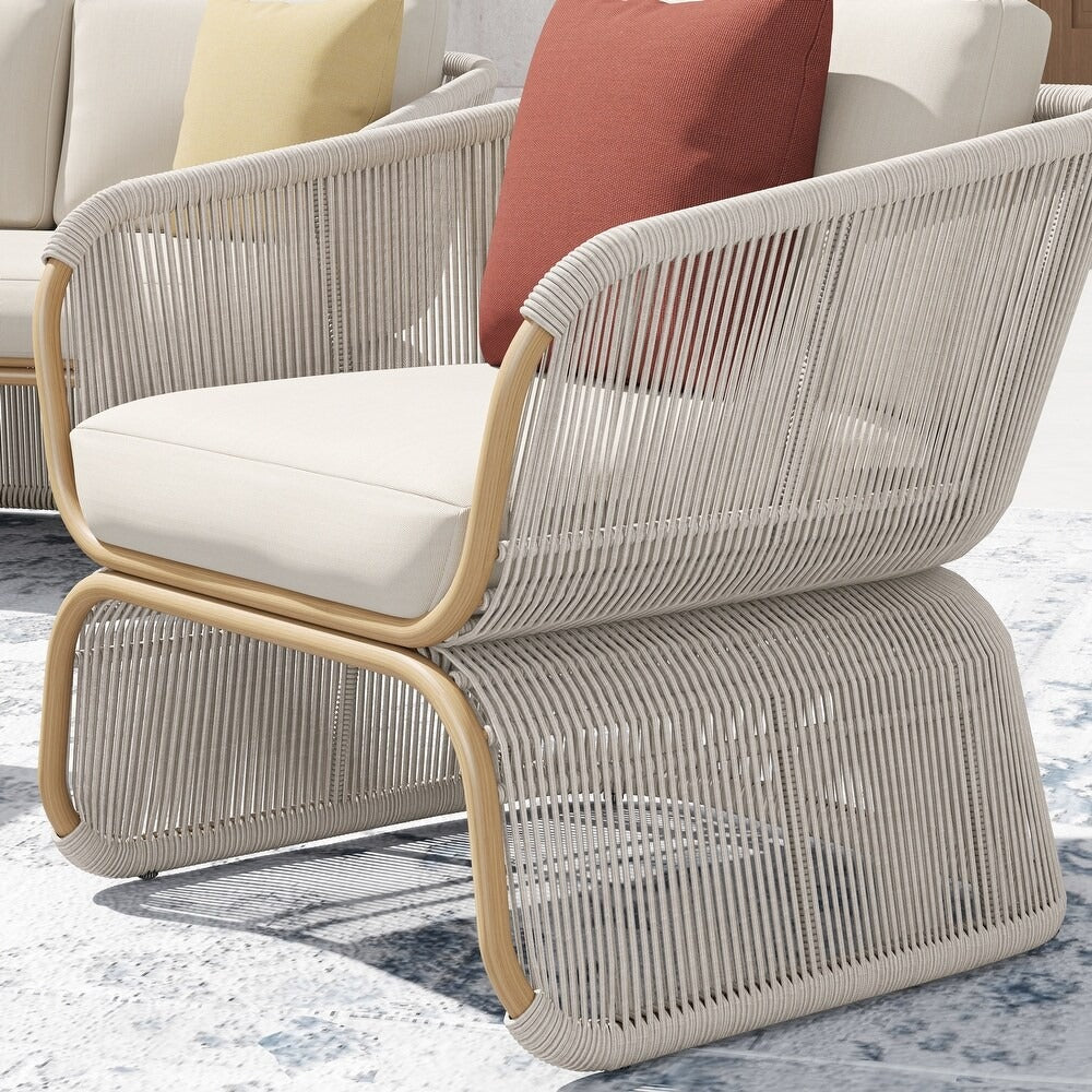 طقم خارجي ستيل و دوبار، 4 قطع