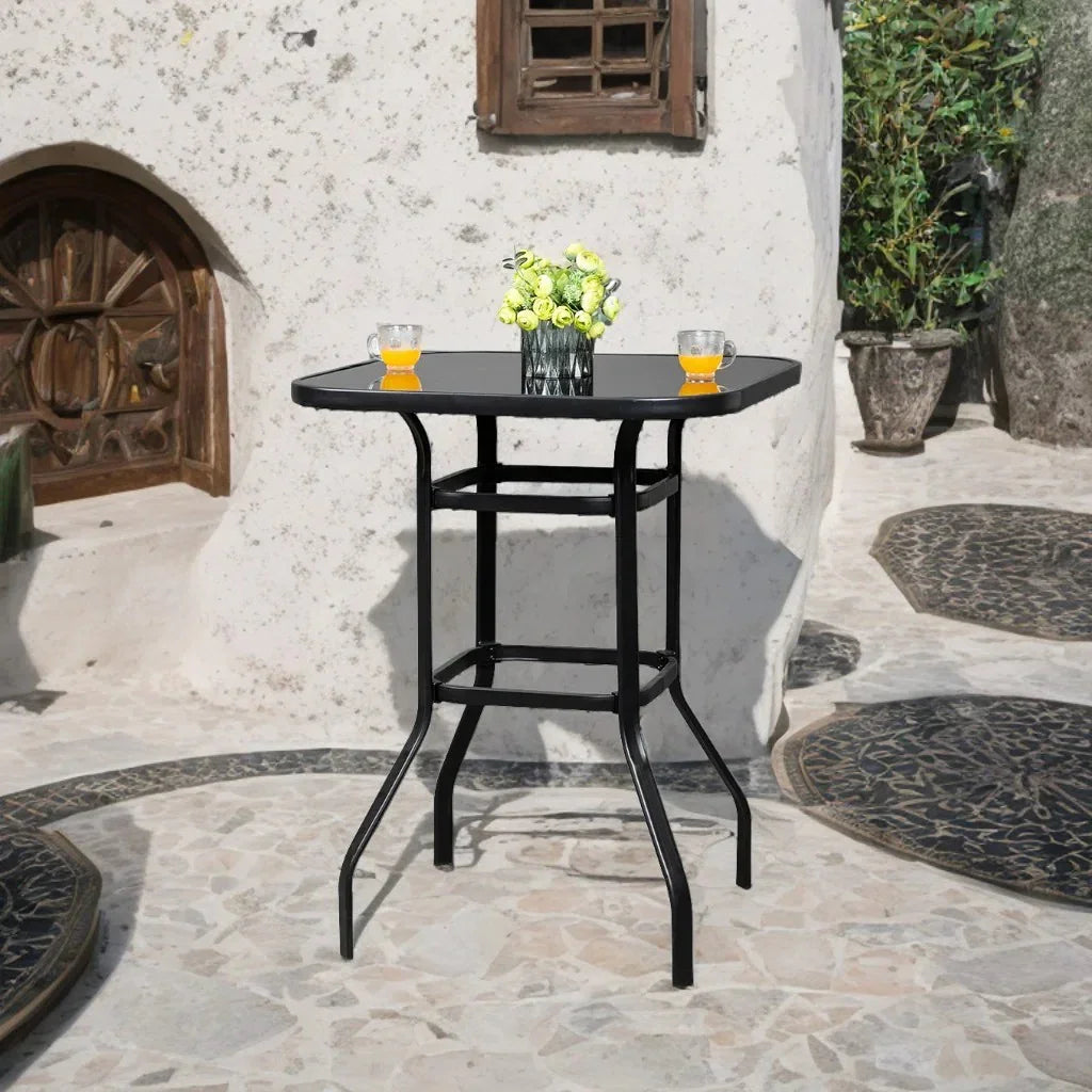 ترابيزة خارجية ستيل، 70*40*50 سم