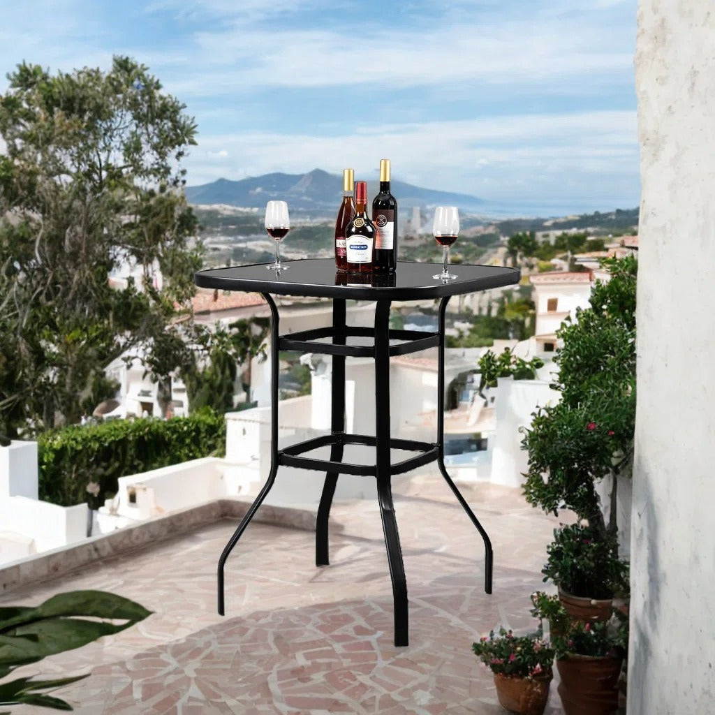 ترابيزة خارجية ستيل، 70*40*50 سم