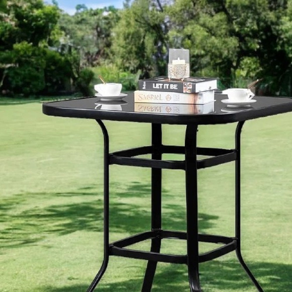 ترابيزة خارجية ستيل، 70*40*50 سم