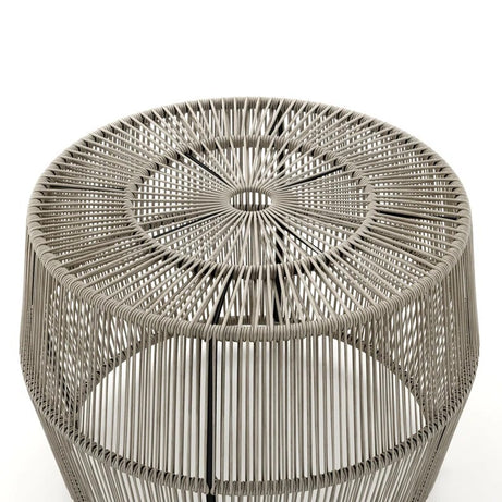 ترابيزة خارجية ستيل ودوبار، 50*40 سم