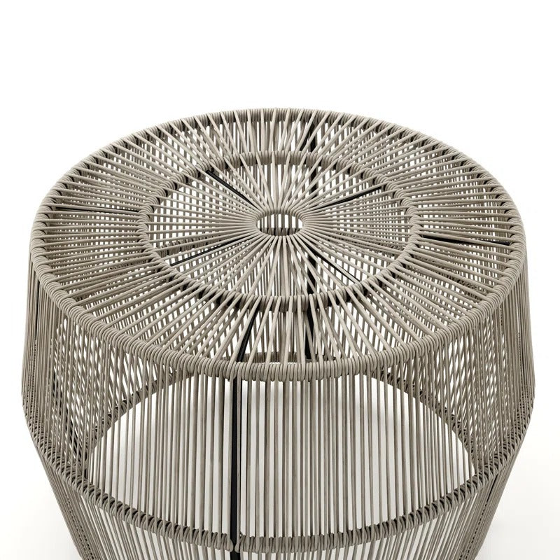 ترابيزة خارجية ستيل ودوبار، 50*40 سم