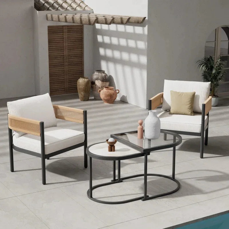 طقم خارجي ستيل و دوبار، 3 قطع