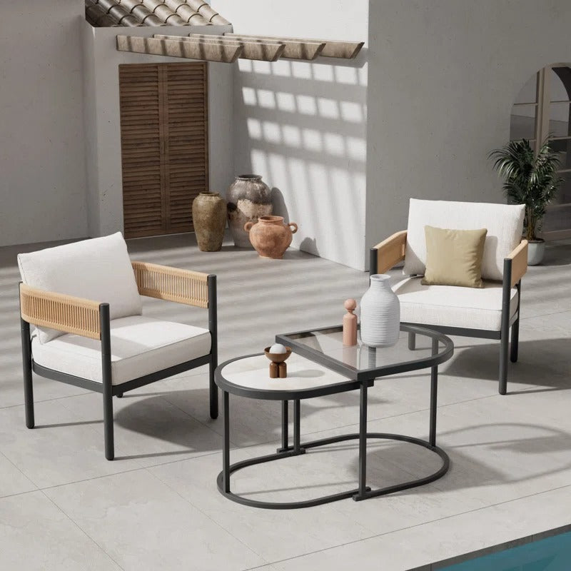 طقم خارجي ستيل و دوبار، 3 قطع