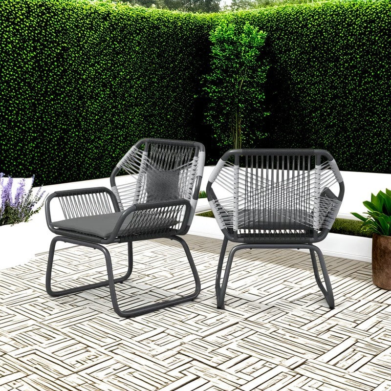 طقم خارجي ستيل ودوبار، قطعتين