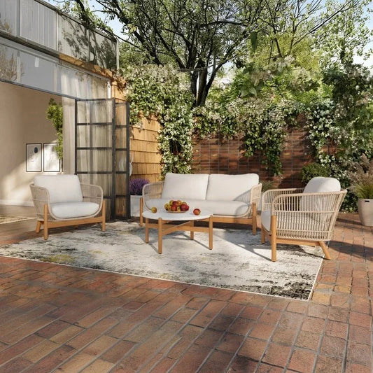 طقم خارجي ستيل و دوبار، 4 قطع