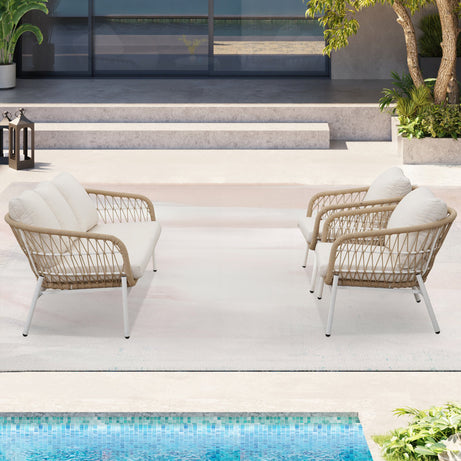 طقم خارجي ستيل و دوبار، 3 قطع